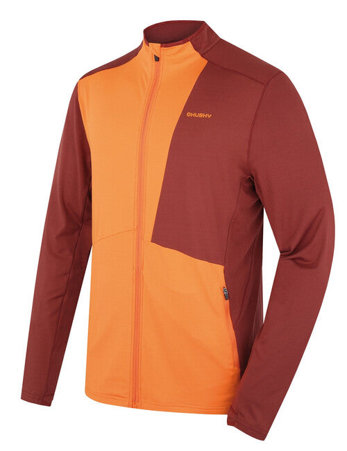 HUSKY Tarp Zip herren zip hoodie M deep brick/orange
