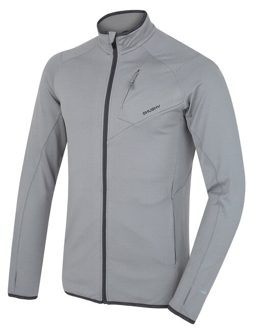 HUSKY Tarp men's zip-up sweatshirt M, grey