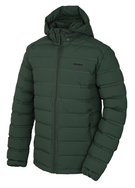 HUSKY Donnie Herren-Daunenjacke, dunkelkhaki