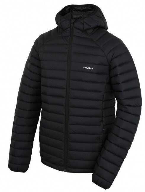 HUSKY Dreeser herren daunenjacke, schwarz