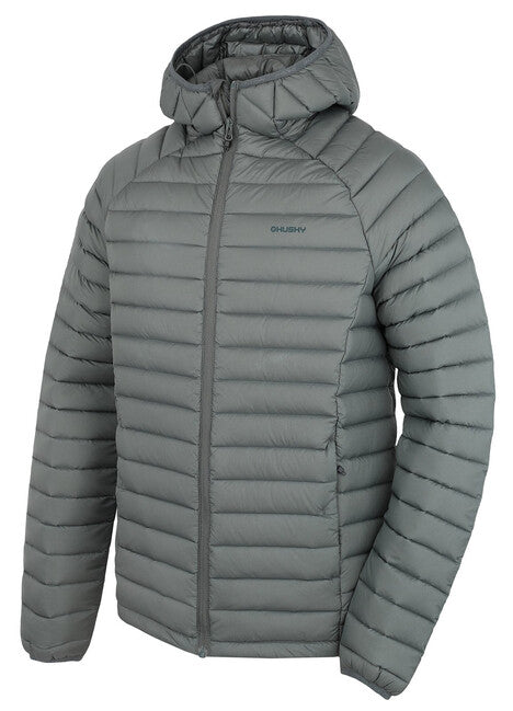 HUSKY Dreeser men's down jacket, dk. grey green