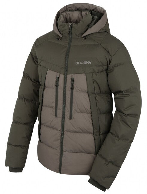 HUSKY Durra herren Daunenjacke, khaki