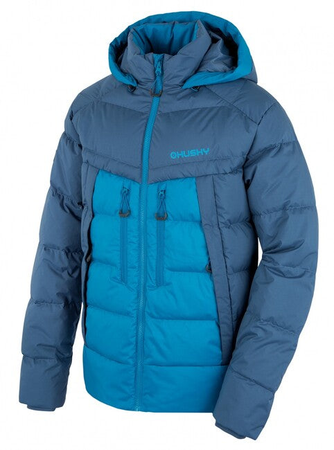 HUSKY Durra Herren-Daunenjacke, blau