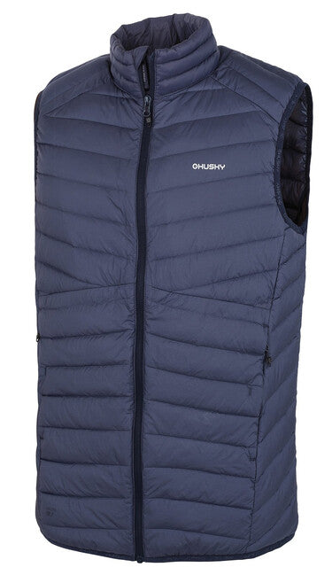HUSKY Dresles Herren Daunenweste, dk. blue