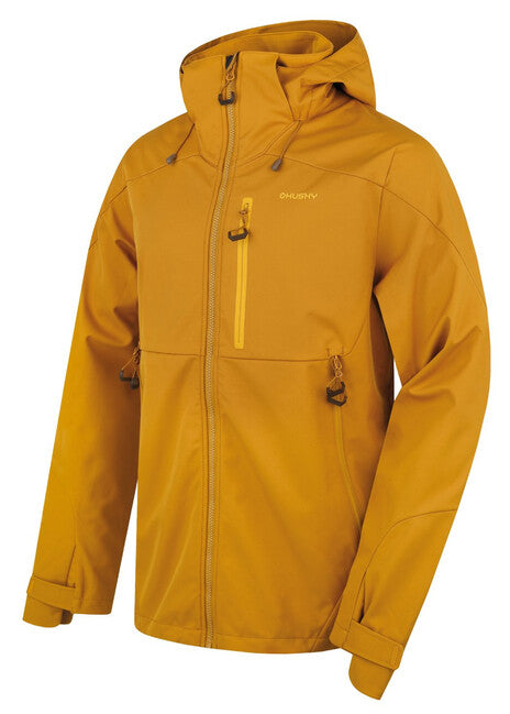 HUSKY Sauri herren softshelljacke M, senf