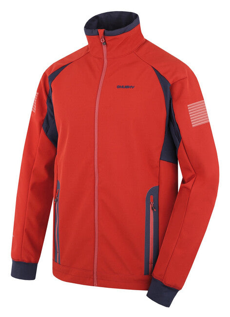 HUSKY Scooby M moška softshell jakna, deep brick