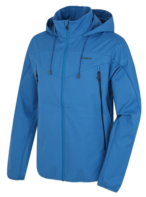 HUSKY Sonny M men's softshell jacket, blue