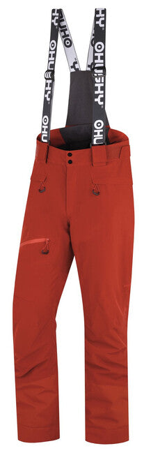 HUSKY Gilep Herren-Skihose, dunkelziegelrot