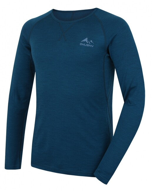 HUSKY Mertee herren thermo langarmshirt M, blau