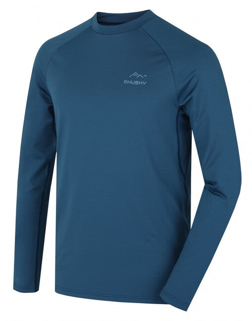 HUSKY Tromi herren thermo langarmshirt, blau