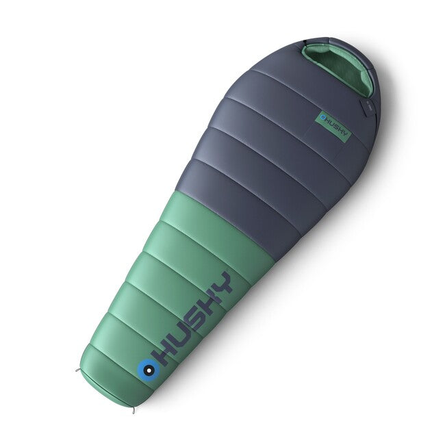 HUSKY Dinis daunenschlafsack -10, blau/menthol
