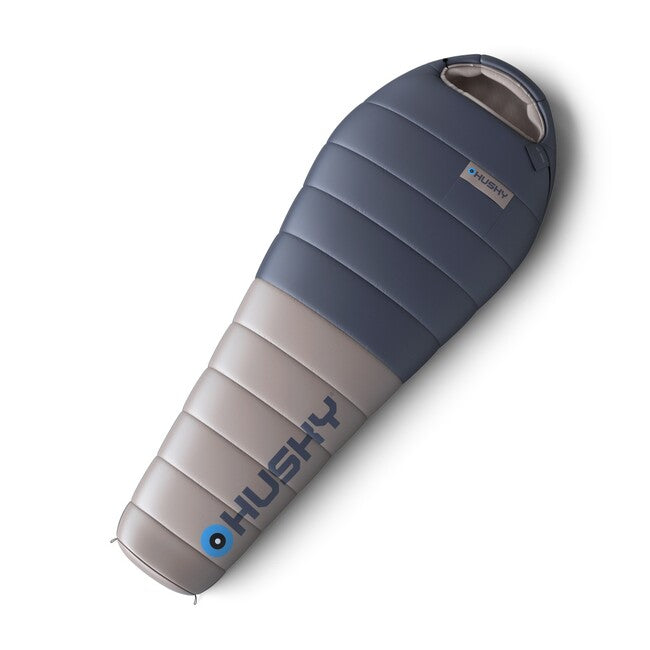 HUSKY Dopy daunen-winterschlafsack -25, blau/grau