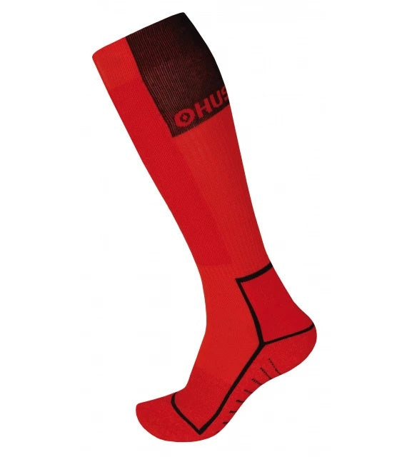 HUSKY Snow-Ski kniestrümpfe rot/schwarz