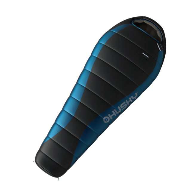 HUSKY Drape schlafsack feder -20°C, blau