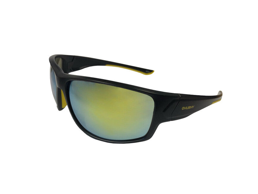 HUSKY Selou sportbrille, schwarz/gelb