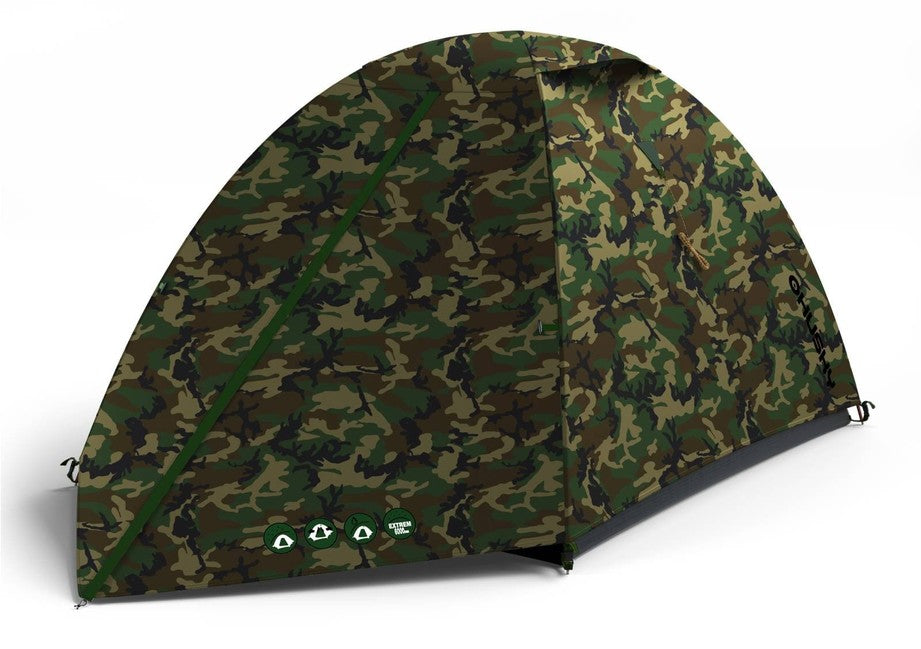HUSKY Bizam 2 outdoor zelt army grün