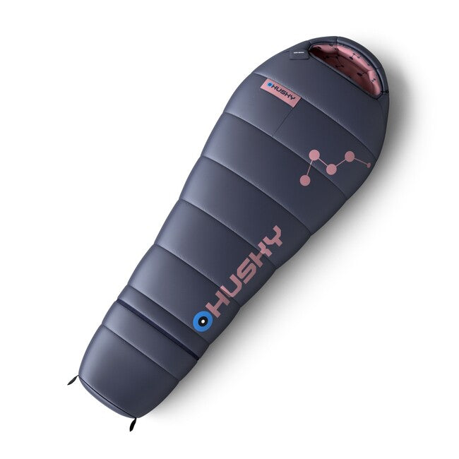 HUSKY Kids Magic Synthetic Drei-Jahreszeiten-Schlafsack -15, blau/violett