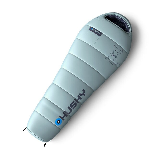 HUSKY Kids Mystic synthetik drei-jahreszeiten-schlafsack -5 , hellblau