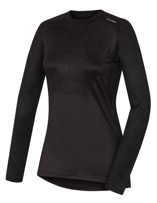 HUSKY Termopradlo Active Winter Damen-T-Shirt Langarm schwarz