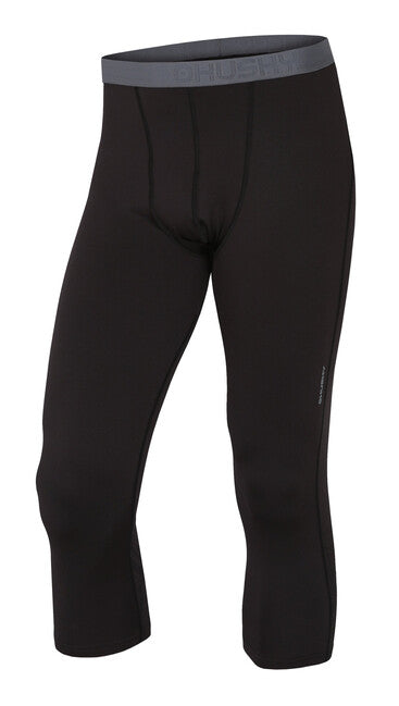 HUSKY Active Winter Termoprádlo 3/4 Herren Hose, schwarz