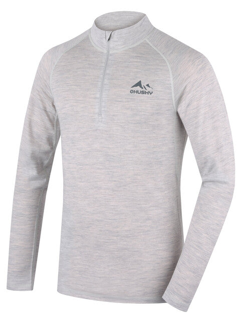 HUSKY Merow zadrga merino termoperilo majica M, siva