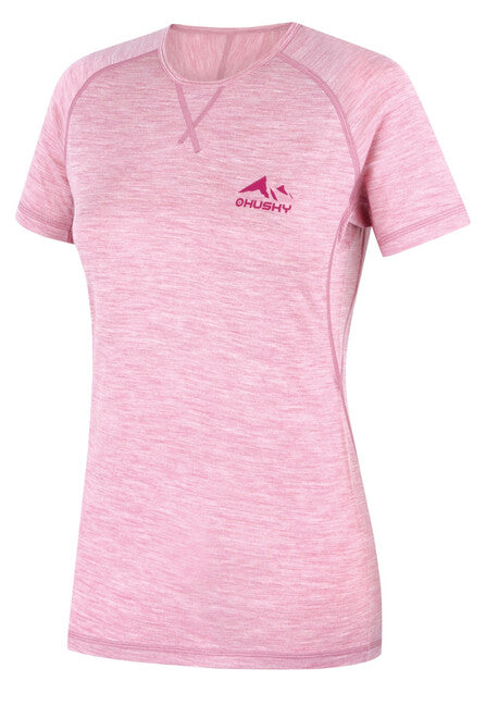 HUSKY termopradlo Merino T-Shirt Kr MERSA L, faded pink