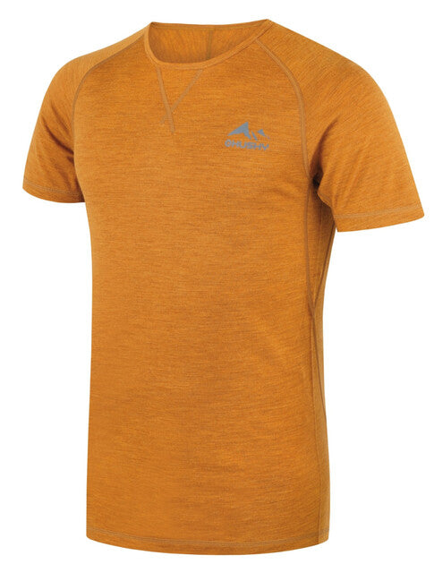 HUSKY T-Shirt Merino MERSA KR mustard