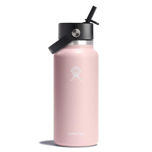 Hydro Flask Trillium Wide Flex Straw Cap Breite Thermosflasche mit Mundstück 32 OZ, trillium