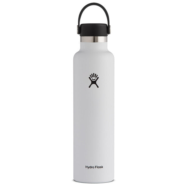 Hydro Flask Thermoflasche 24 OZ Standard Mouth Flex Cap 710ml, weiß
