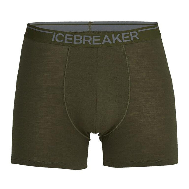 Icebreaker Anatomica herren-Boxershorts, grün
