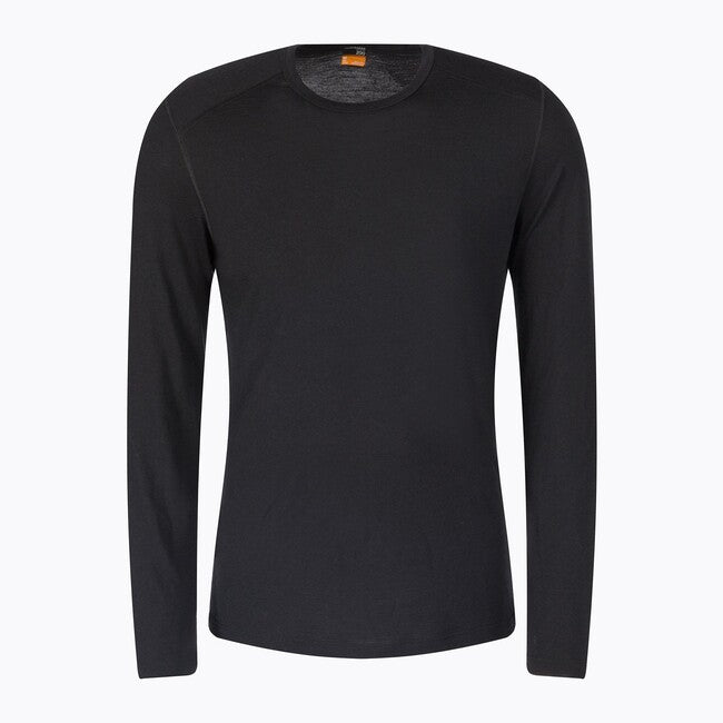 Icebreaker 200 Oasis herren Langarm Thermo-T-shirt, schwarz