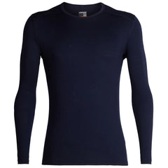 Icebreaker 200 Oasis Herren-Thermo-Langarm-T-Shirt, dunkelblau