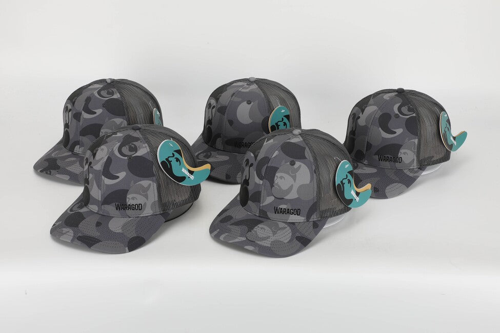 WARAGOD Joküll Cap, Grey Camo
