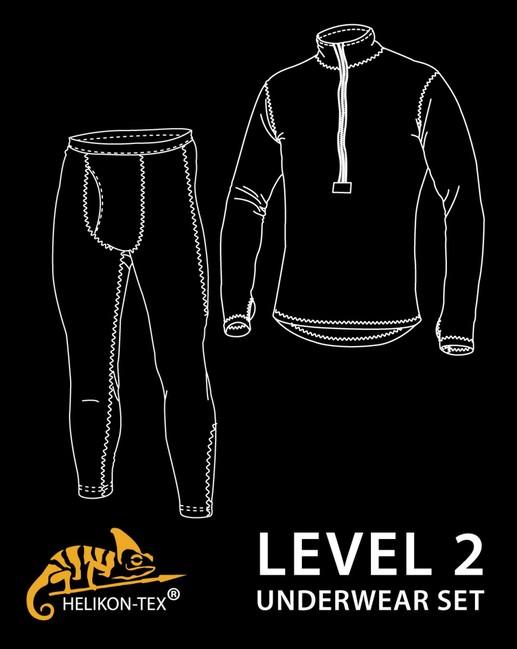 Helikon-Tex Level 2 funktionelle Thermo-Wäsche, oliv, 210g/m2