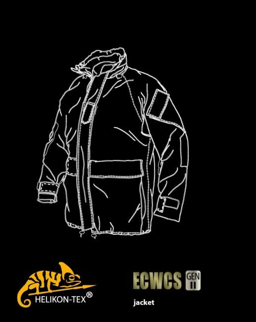 Helikon-Tex ECWCS Gen II Jacke vodeodolna schwarz