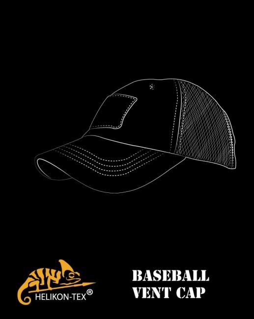 Helikon Vent Rip-Stop taktisches Baseballcap, olive drab