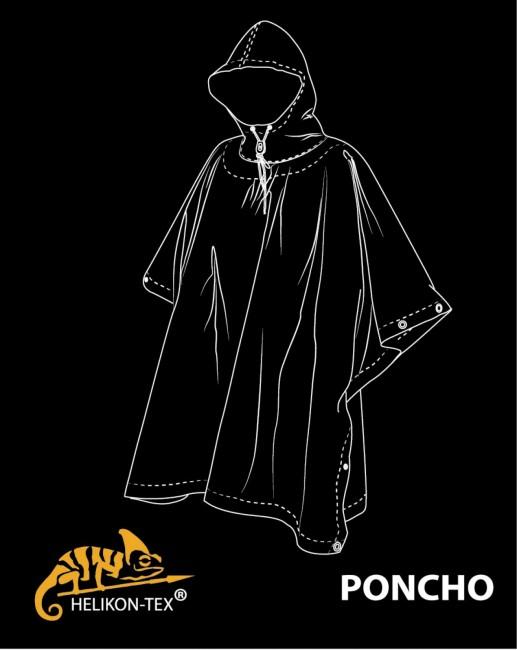 Helikon-Tex U.S. Rip-Stop Poncho vzor MP Camo