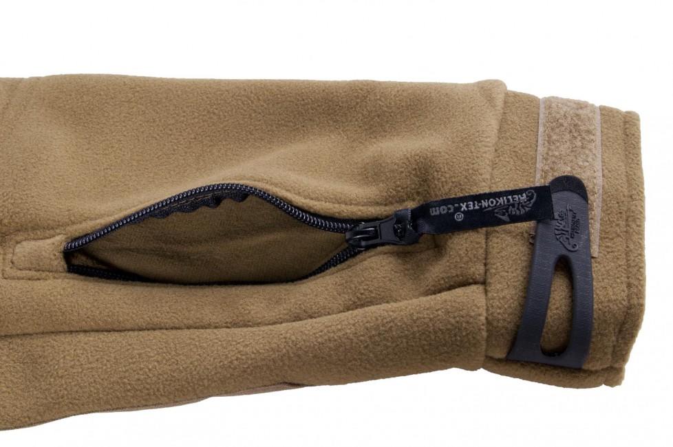 Helikon-Tex Liberty Heavy Μπουφάν Fleece, λαδί-μαύρο, 390g/m2