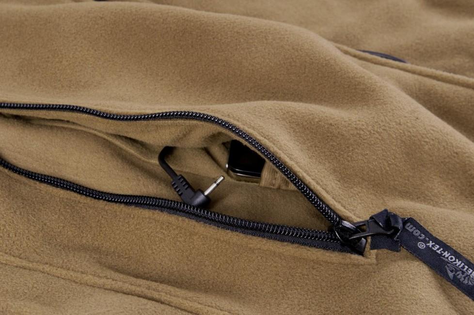 Helikon-Tex Liberty Heavy Μπουφάν Fleece, λαδί-μαύρο, 390g/m2