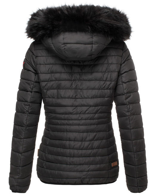 Navahoo ARANA damen Winterjacke mit Kapuze, grün