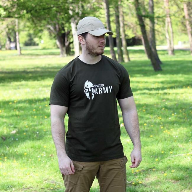 DRAGOWA Spartan Kurz-T-shirt 160g/m2, olivgrün
