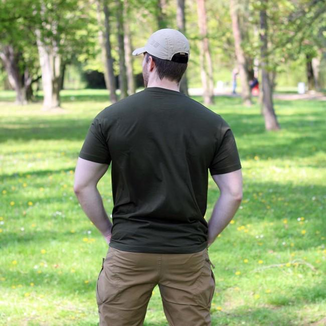 DRAGOWA Spartan Kurz-T-shirt 160g/m2, olivgrün