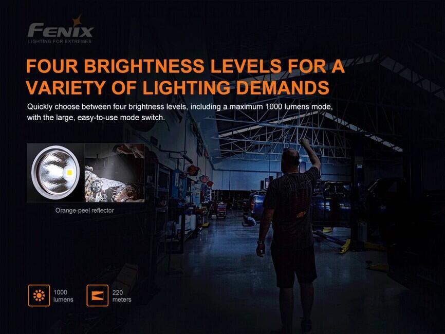 Fenix WT25R Wiederaufladbare Arbeitsleuchte