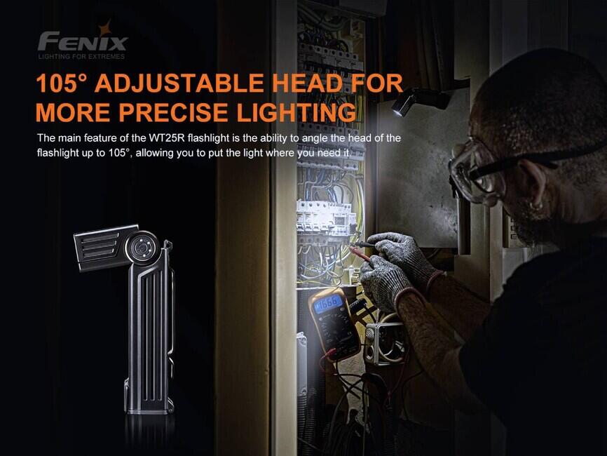 Fenix WT25R Wiederaufladbare Arbeitsleuchte