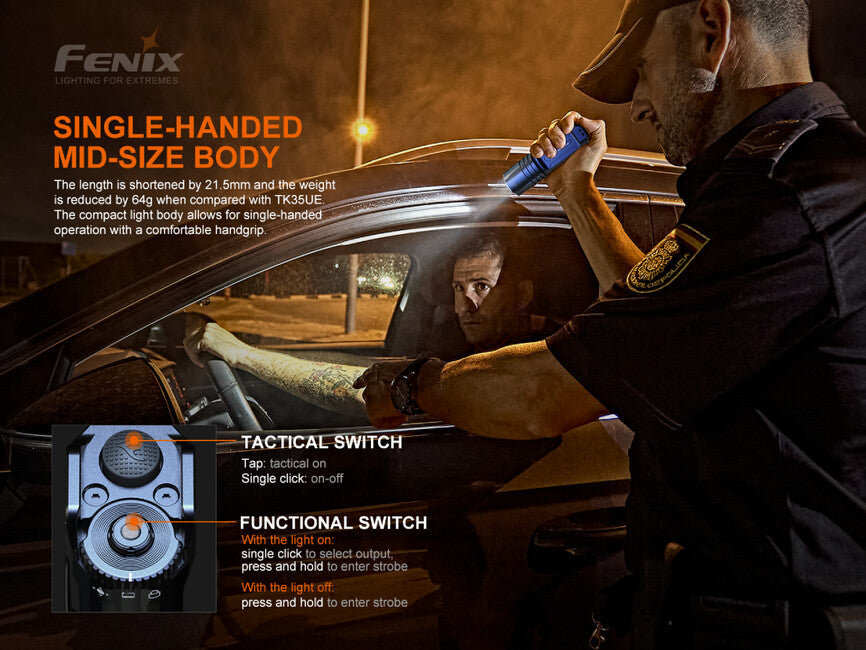 Fenix TK35 UE V2.0 LED-Leuchte (5000 Lumen)