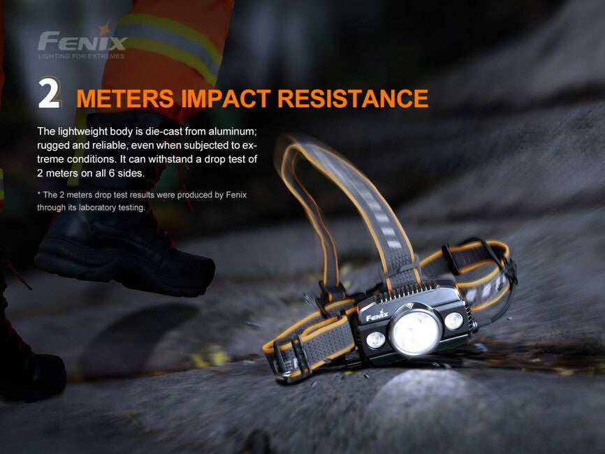 Fenix HP30R V2.0 Stirnlampe 21700, grau