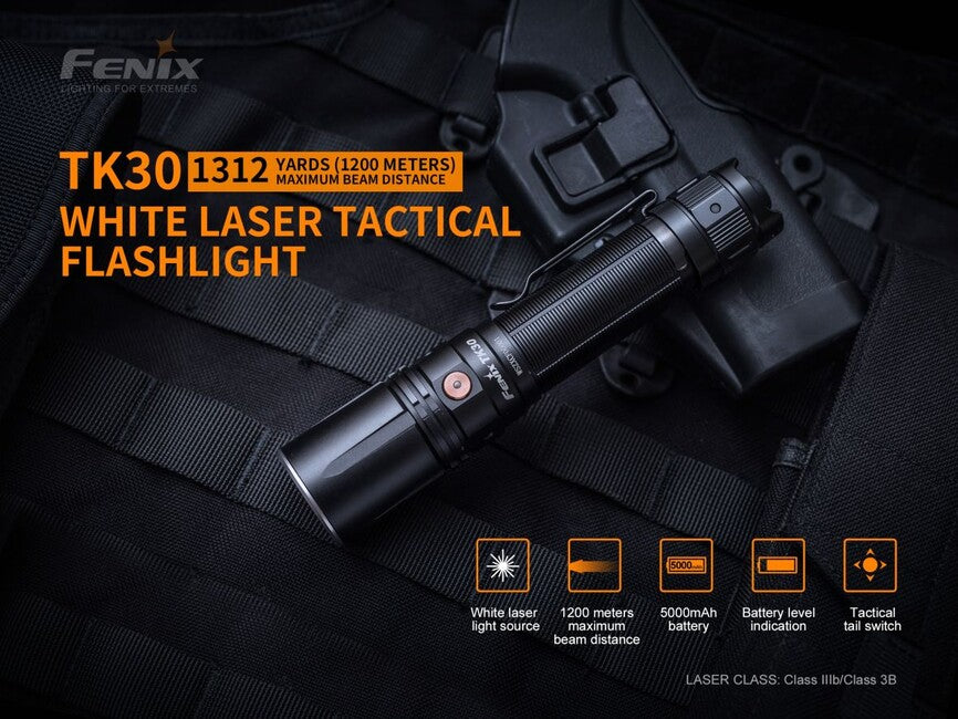 Fenix TK30 Τακτικός Φακός Λέιζερ