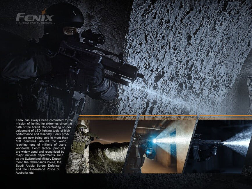 Fenix TK30 Τακτικός Φακός Λέιζερ