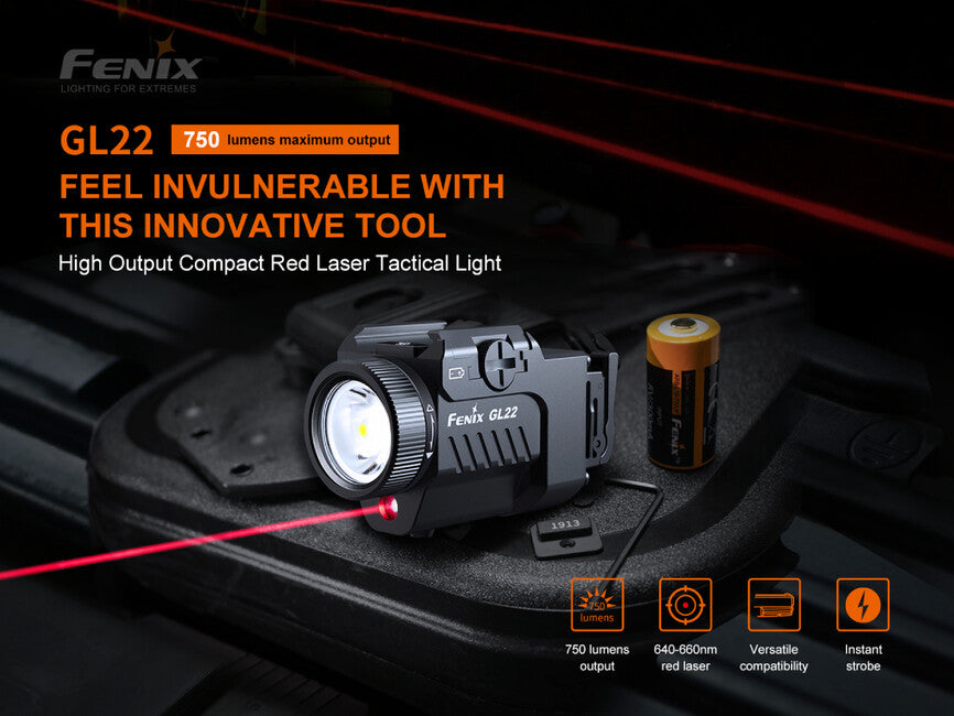Fenix GL22 waffenlicht
