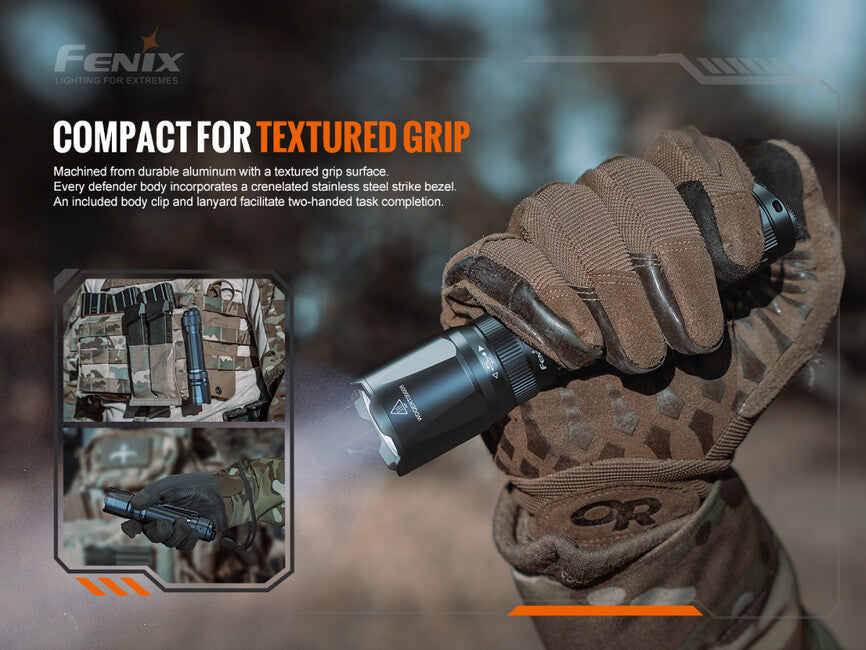 Fenix TK20R V2.0 Tactical Rechargeable Flashlight